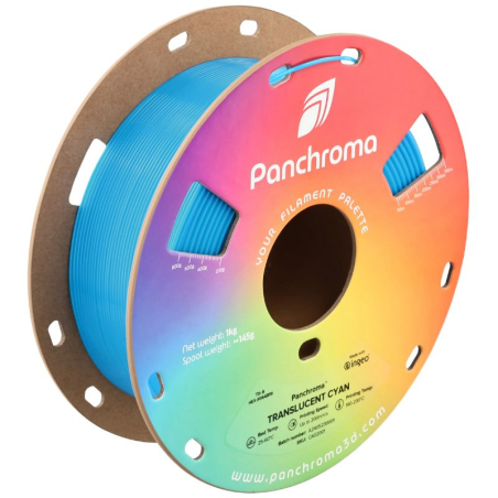 Panchroma™ PLA Translucent Cyan - 1.75mm - 1kg