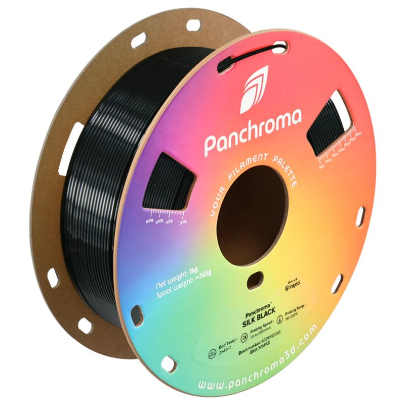 Panchroma™ PLA Silk Black - 1.75mm - 1kg