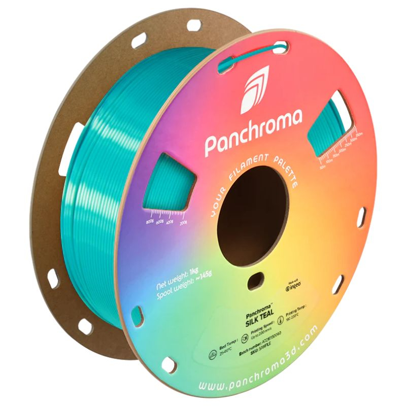 Panchroma™ PLA Silk Teal - 1.75mm - 1kg