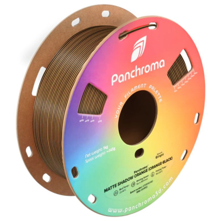 Panchroma™ PLA Dual Matte Shadow Orange (Orange-Black) - 1.75mm - 1kg