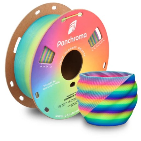 Panchroma™ PLA Gradient Luminous Rainbow - 1.75mm - 1kg