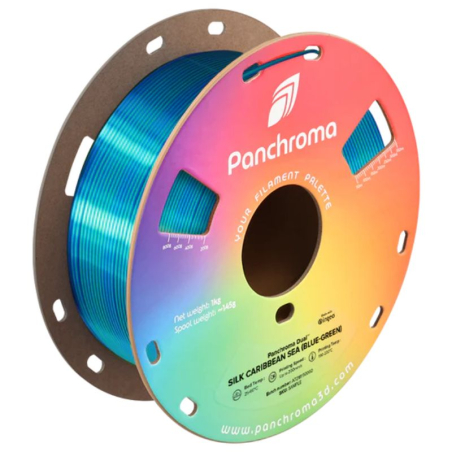 Panchroma™ PLA Dual Silk Caribbean Sea (Blue-Green) - 1.75mm - 1kg