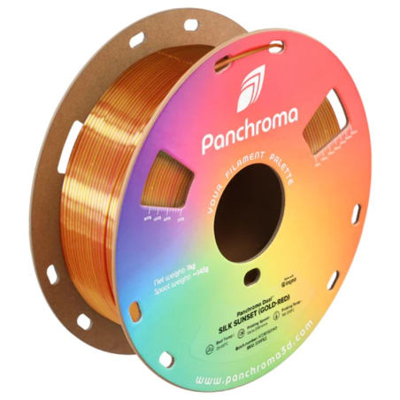 Panchroma™ PLA Dual Silk Sunset (Gold-Red) - 1.75mm - 1kg