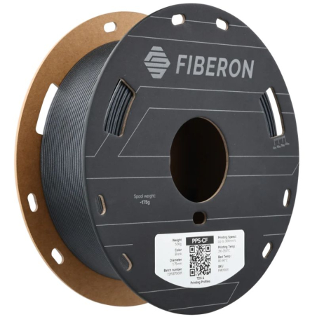 Polymaker Fiberon™ PPS-CF10 Noir - 1.75mm - 500g