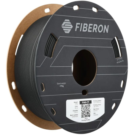 Polymaker Fiberon™ PA6-CF20 Noir - 1.75mm - 500g