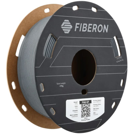 Polymaker Fiberon™ PA6-GF25 Gris - 1.75mm - 500g