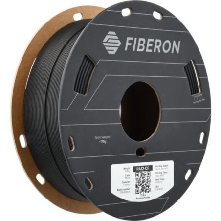 Polymaker Fiberon™ PA12-CF10 Noir - 1.75mm - 500g