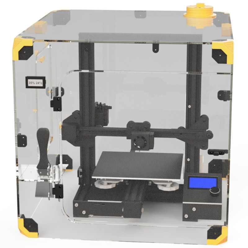 Creality 3D Caisson Imprimante 3D, Boîtier Ignifuge, Anti