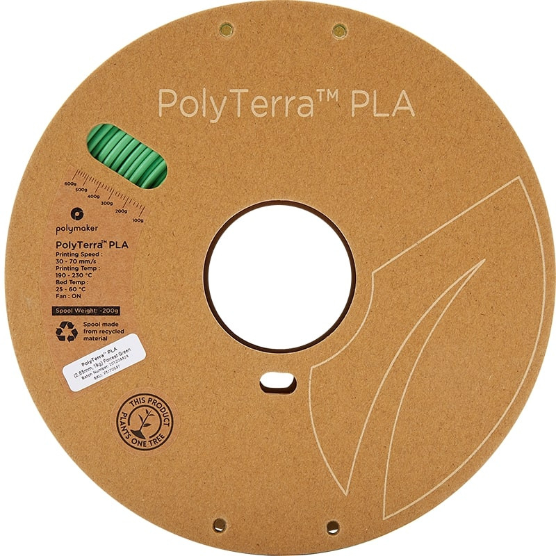 PLA Vert Foncé Forshape Premium - 1.75mm - 1Kg - Polyfab3D