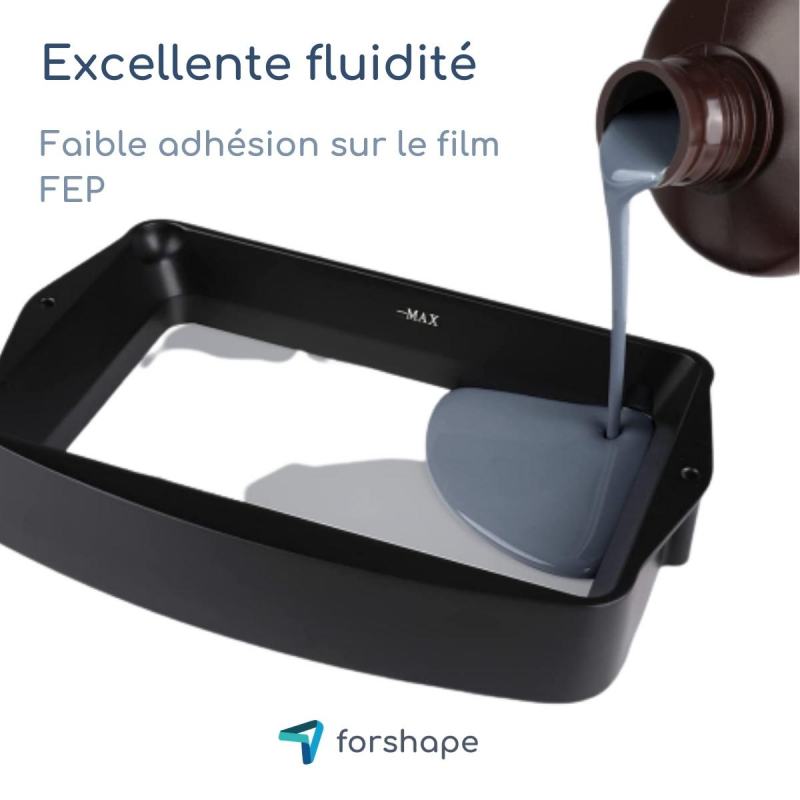 Fluidité Résine 8K Grise Forshape Premium - 1Kg