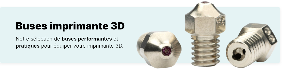 Sélection des Buses imprimante 3D - GT 3D Makers