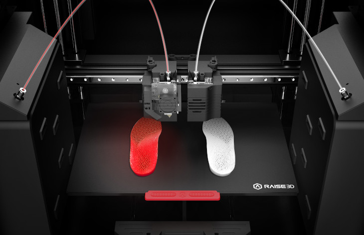Imprimante 3D Raise3D Pro3 Plus avec double extrudeuse