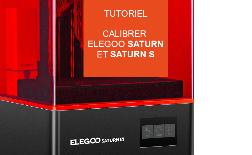 Imprimante 3D en résine ELEGOO S et plaque de Maroc